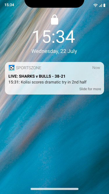 Live Score Alert